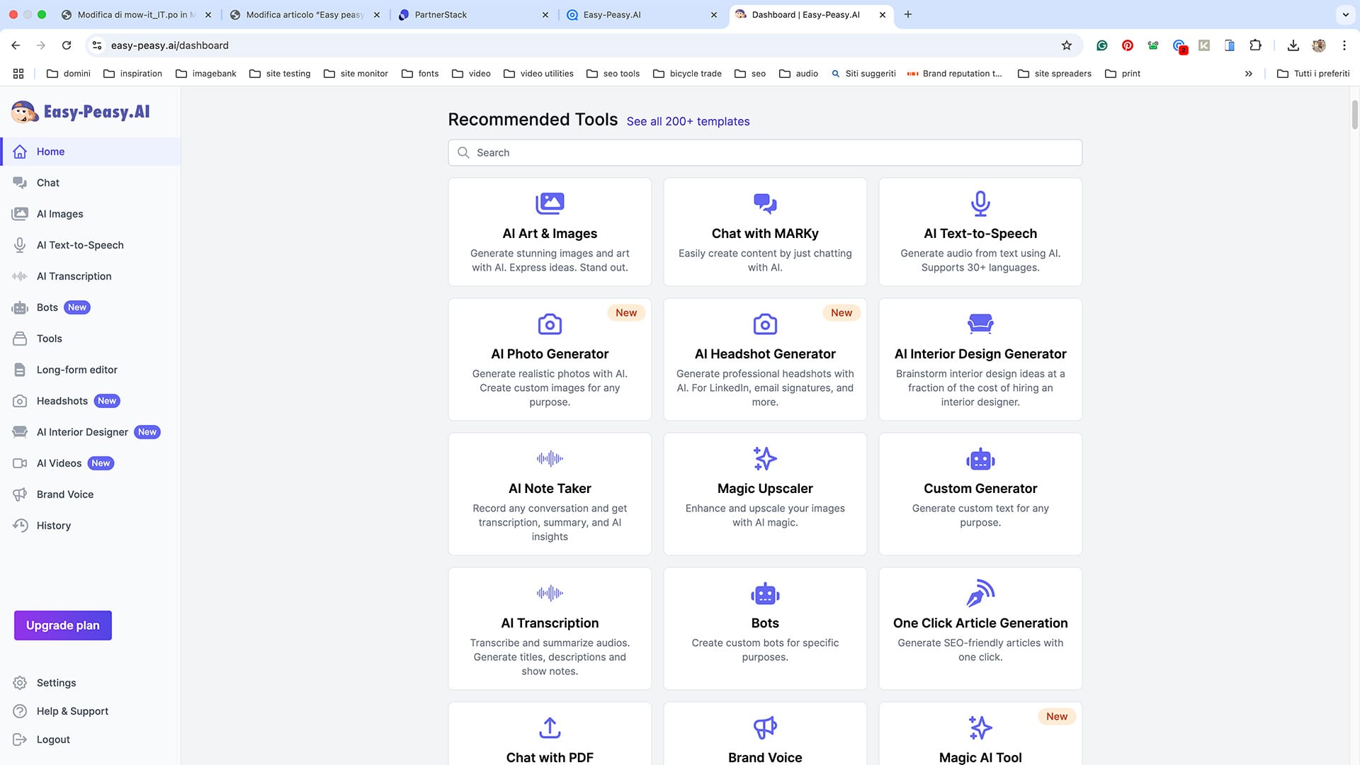 La Guida Completa per Principianti a EasyPeasy A.I.: Cos'è, Perché, Dove, Come e Quando Utilizzarlo
