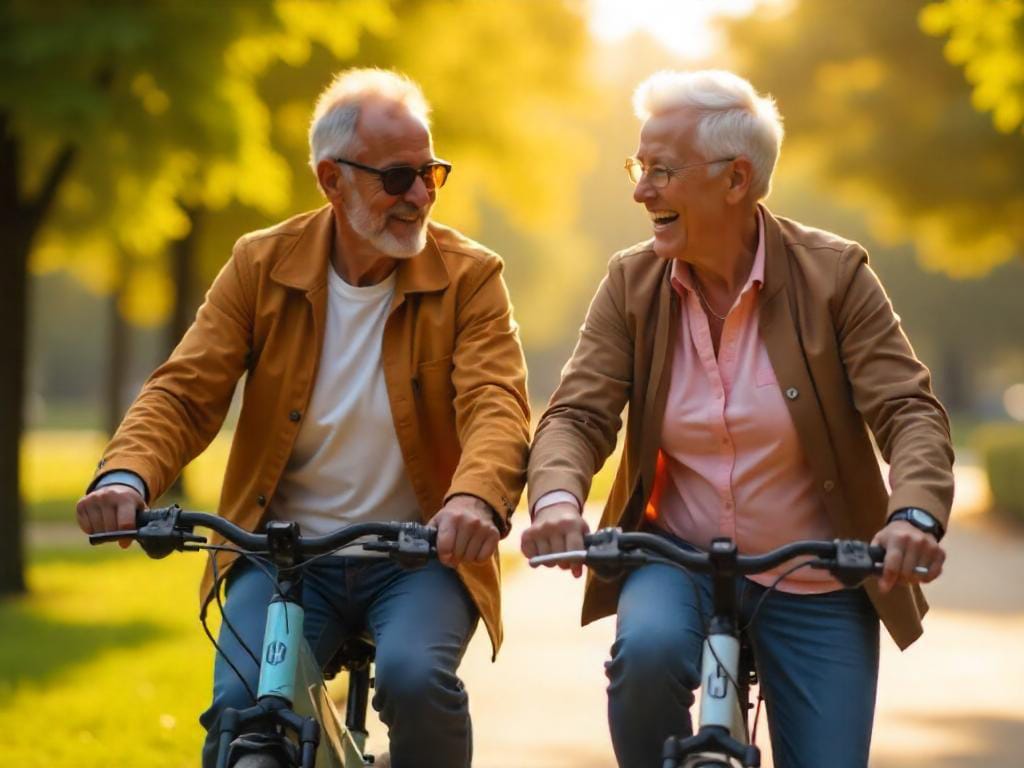 Mobilità attiva per Baby Boomers - andare in bicicletta