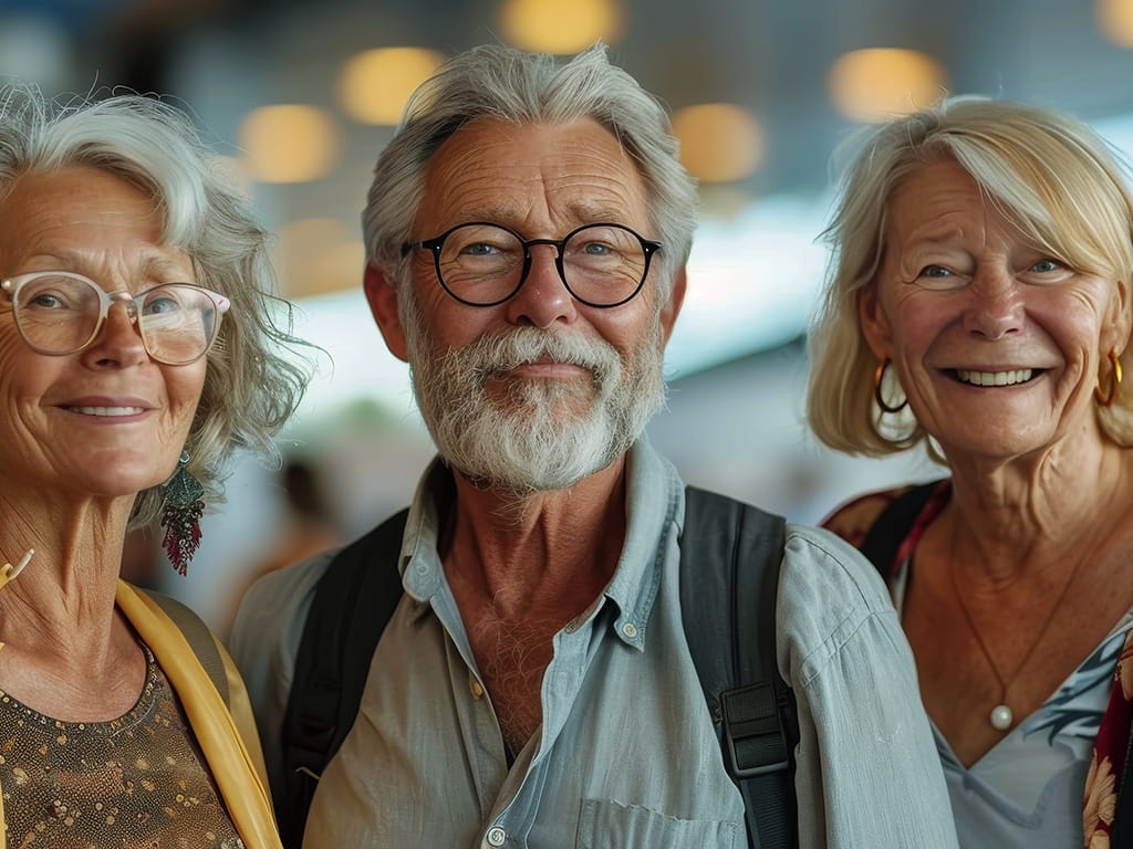 baby boomers felici insieme