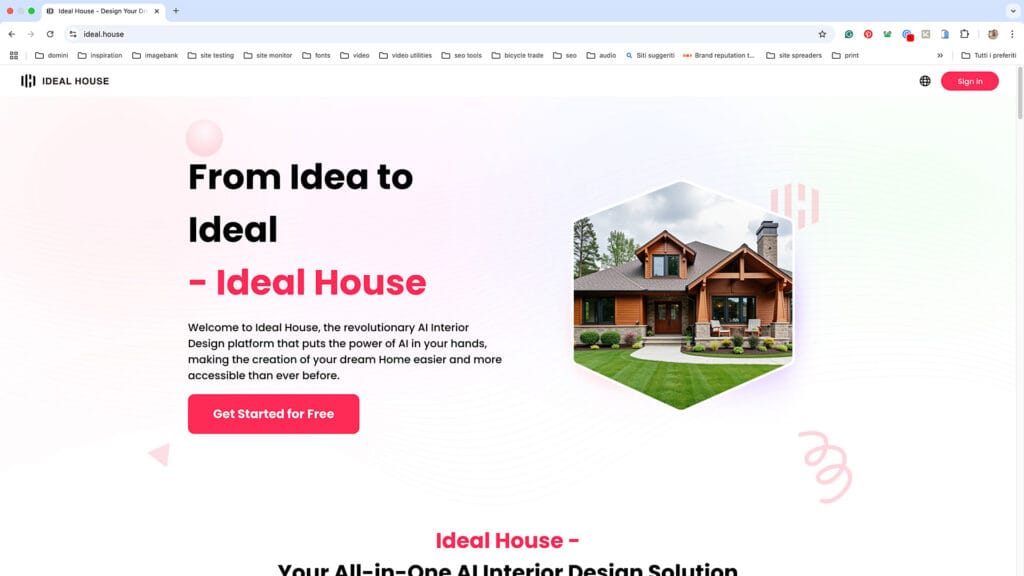 Trasforma la Tua Visione con Ideal House AI