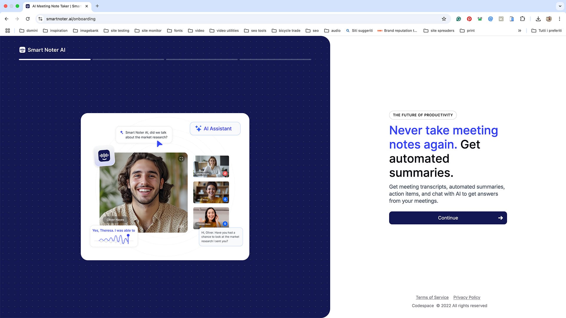Smart Noter AI: software per prendere appunti intelligenti e intuitivi per i tuoi meetings