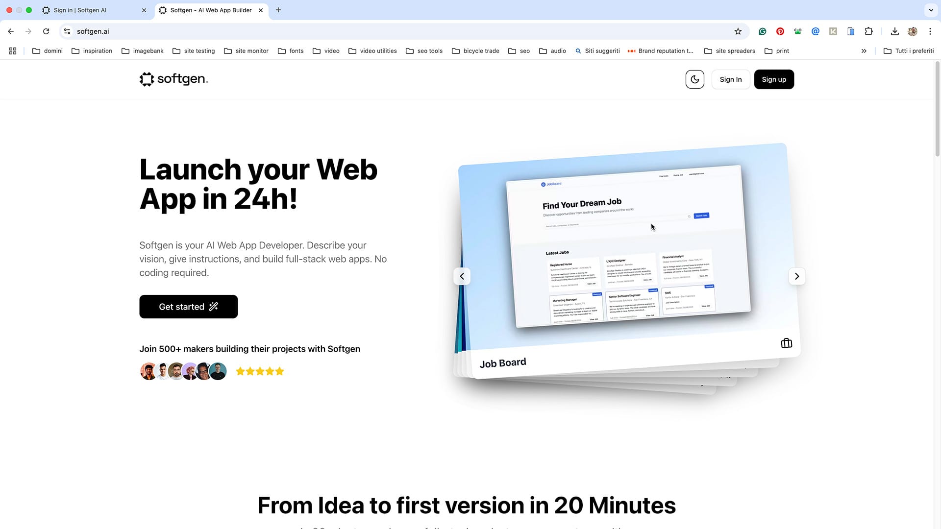 Costruire App Web con Softgen: La Rivoluzione del No-Code