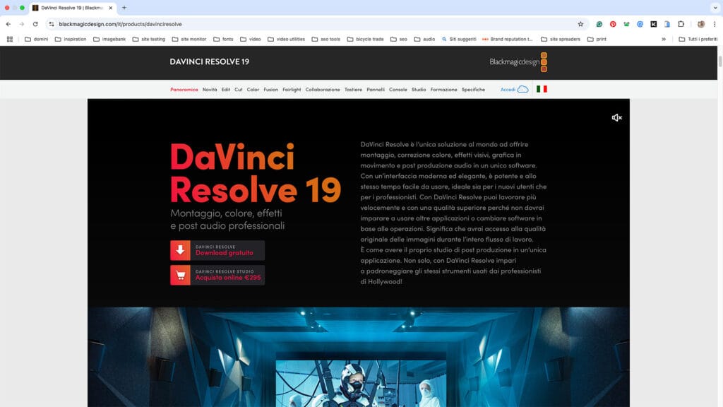 DaVinci Resolve 19: segreti di Hollywood gratis