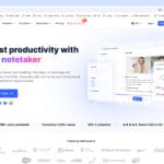 Sito web di Notta.ai