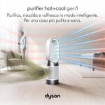 Dyson Purificatore termoventilatore Purifier Hot+Cool Gen1 HP10 (argento)